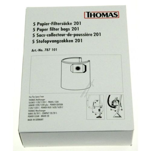 Bild: THOM Staubsaugerbeutel für Power Pack 1620