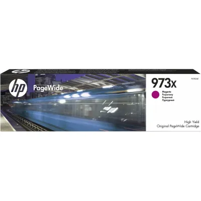 HP Tintenpatrone 973X F6T82AE | Original Druckerpatrone | PageWide Pro 452 477 | XL | ca. 7.000 Seiten | Magenta