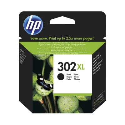 HP Tintenpatrone 302XL F6U68AE schwarz | Original Druckerpatrone | hohe Reichweite | für HP DeskJet, ENVY, OfficeJet
