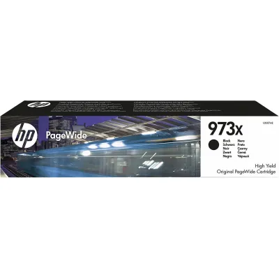 HP Tintenpatrone 973X L0S07AE | Original PageWide Druckerpatrone | hohe Reichweite ca. 10.000 Seiten | Schwarz