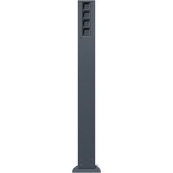 TK/an Energiesäule mit 4 Leereinheiten H:1400mm