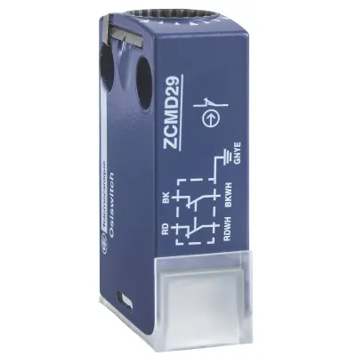 Telemechanique ZCMD21C12 Hilfsschaltergehäuse | 1Ö+1S | 5-polig | Metall | IP66 | M12-Stecker