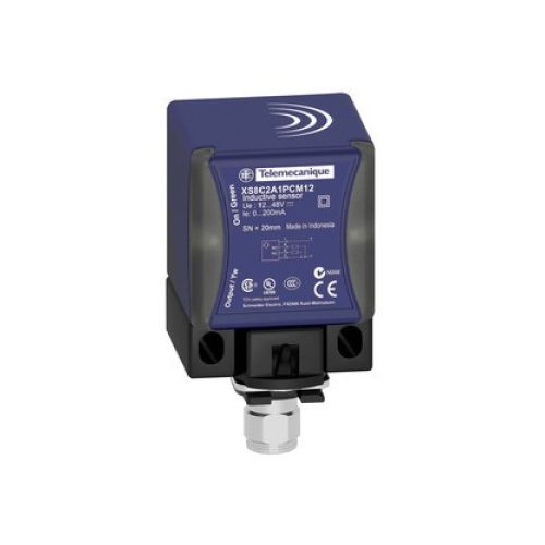 Bild: TMSS Indukt.Näherungsschalter 40x40x70, PBT, Sn XS8C2A4MAU20