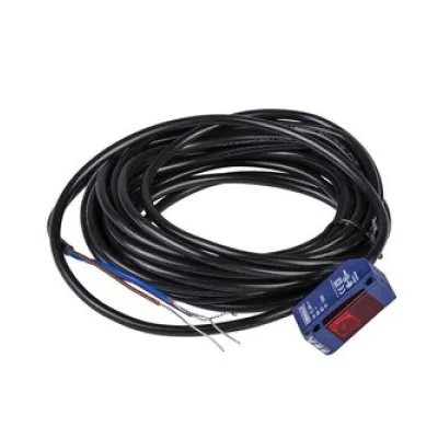 Telemecanique Sensors Einweg-Lichtschranke XUM0APSAL2 | 12-24V DC | 14m | PNP NO/NC | Teach-In | Kabel 2m | IP65