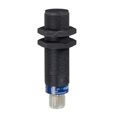 Telemechanique Sensors Induktiver Näherungsschalter XS4P18PA370D M18 | Sn 8mm | PNP NO | 12-48V DC | M12 | 70mm