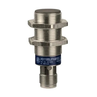 Telemecanique XS618B1MAU20 | Induktiver Näherungsschalter | M18 | NO | 8mm | 24–240V AC/DC | Metall | 1/2" Stecker