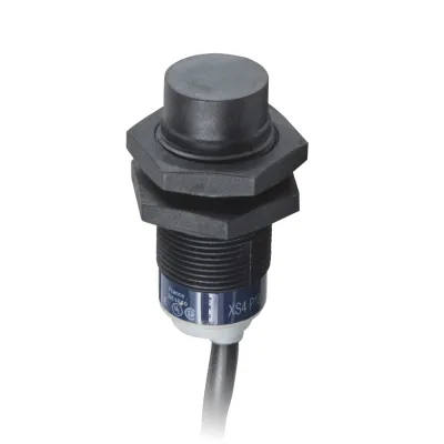 Telemechanique Induktiver Näherungsschalter XS4P18AB110L1 | M18 x 40,6mm | Sn 8mm | 24-48V DC | 5m Kabel | NC