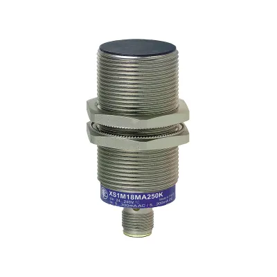 Telemechanique Sensors Induktiver Näherungsschalter XS630B1PAM12 | M30 | PNP NO | 15mm Schaltabstand | Metall | IP67