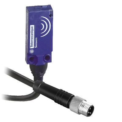 Telemechanique XS7F1A1PAL01M8 | Induktiver Näherungsschalter | PNP | 5mm | Rechteckig | M8 Stecker | Kunststoff