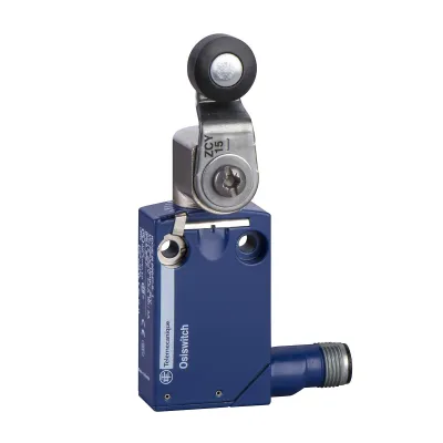 Telemechanique Sensors Positionsschalter XCMD2115L1 | Rollenhebel | Metallgehäuse | IP66/IP67 | 1m Kabel | Miniatur