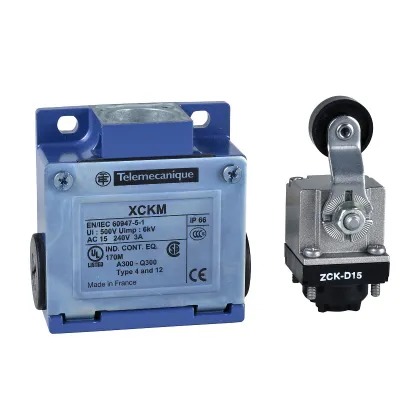 Telemechanique Sensors Positionsschalter XCKM115H29 | Rollenhebel | Metallgehäuse | IP66/IP67 | 3A | OsiSense XC