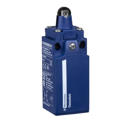Schneider Electric Positionsschalter XCKN2102P20 | Rollenstößel Metallrolle | 1Ö+1S | Kunststoff | IP65 | M20