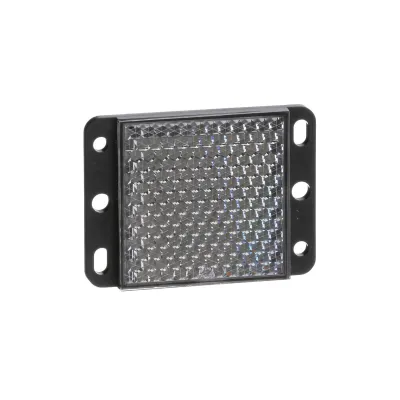 Telemechanique Sensors Reflektor XUZC50 | Reflektor für Lichtschranke | 50x50mm quadratisch | 2 Bohrungen | OsiSense XU