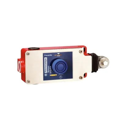 Telemechanique Sensors NOT-AUS-Seilzugschalter XY2CH13250 | Seilzug-Notschalter | bis 30m | Metall | IP65/IP67 | rot
