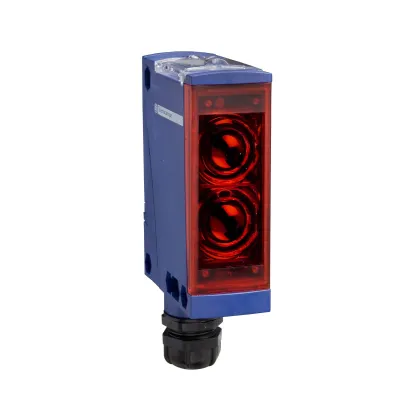Telemechanique Sensors Einweg-Lichtschranke XUX0ARCTT16 | 24-240V AC/DC | 60m Reichweite | IP65 | Teach-In