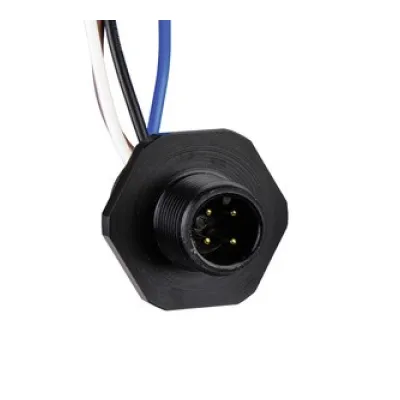 Telemecanique Sensors Rundsteckverbinder Adapter XZCE03M125M | 5-polig | M20x1,5 | M12 Stecker | 100mm | IP67 | Metall