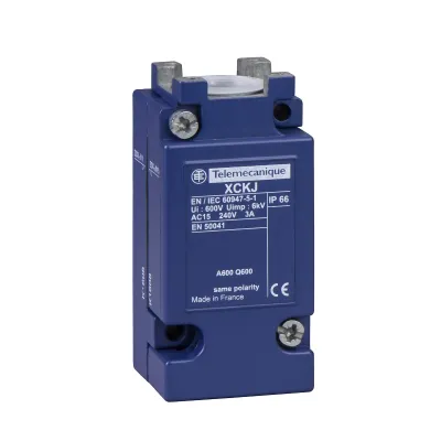 Telemechanique Sensors Unterteil ZCKJ11H29 | Positionsschalter XCK J | Metall IP66 | M20 | 40x44x81,5 mm
