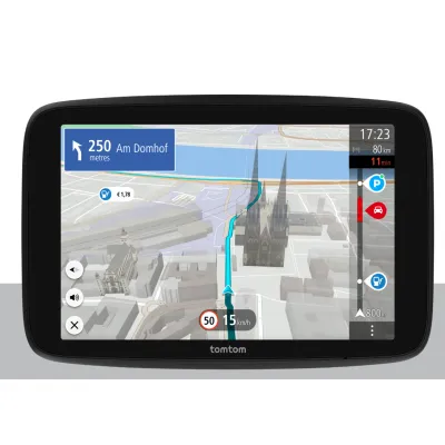 TomTom Navigationsgerät GO Navigator 6 (2. Gen.) | 6 Zoll Touchscreen | HD Traffic | Europa Karten | Wi-Fi Updates