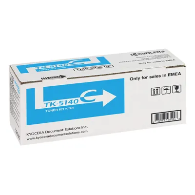 Kyocera Toner TK-5140C | Lasertoner | cyan | 5.000 Seiten nach ISO/IEC 19798 | für M6030cdn, M6530cdn, P6130cdn