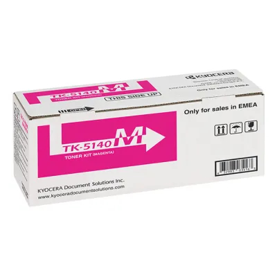Kyocera Toner TK-5140M | Lasertoner Original | 5.000 Seiten ISO/IEC 19752 | Magenta | Für M6030cdn, M6530cdn, P6130cdn