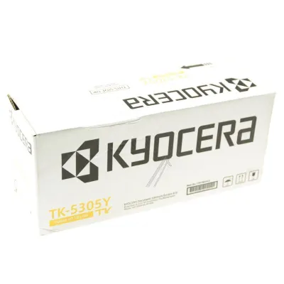 Kyocera Toner TK-5305Y 1T02VMANL0 | Lasertoner für Kyocera Drucker | Gelb | bis 6.000 Seiten | Original