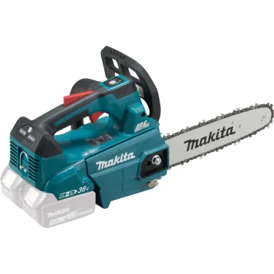 Makita Akku-Kettensäge Top Handle DUC256Z | 2x18V | bürstenlos | 250 mm Schwert | ohne Akku & Ladegerät | blau/schwarz