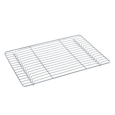 METALTEX Tortenkühler rechteckig 45x32cm | Kuchengitter antihaft | enger Gitterabstand | Schwarz | Made in Italy