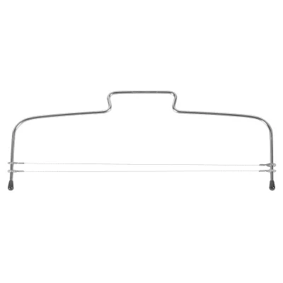 Westmark Tortenschneider Simplex-Duo | höhenverstellbar | Edelstahl | spülmaschinengeeignet | 32 cm | silberfarben