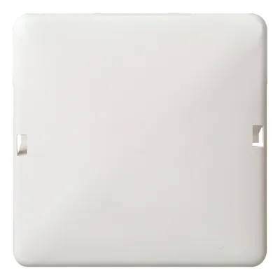 Schneider Electric Elso Blindabdeckung 503014 | 1-fach rastbar | Aufputz | Thermoplast | IP20 | RAL 9010 reinweiß