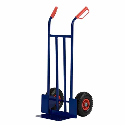 Limex Transportkarre TK Profi 21010210 | Sackkarre 200 kg | Stahl pulverbeschichtet | Sicherheitsgriffe | Luftreifen