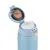Bild: Emsa Isolierbecher N21518 Travel Mug Light | Thermobecher 0,4L Edelstahl | auslaufsicher | Einhandbedienung | eisblau