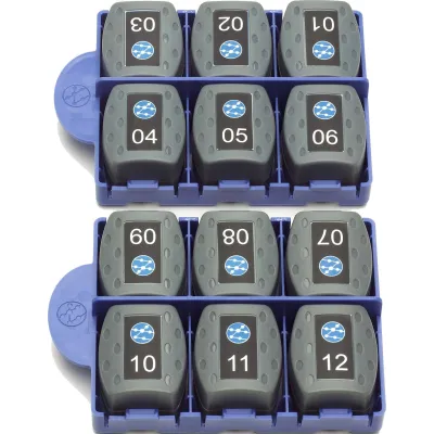 TREND NETWORKS 158050 VDV II RJ45-Remoteadapter-Kit 1-12