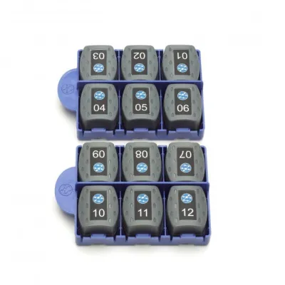 TREND NETWORKS 158050 VDV II RJ45-Remoteadapter-Kit 1-12