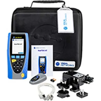 TREND Networks NaviTEK NT Pro R151006 Netzwerktester | LAN Kupfer & Glasfaser | Touchscreen | PoE | IPv4/IPv6 | Zubehör