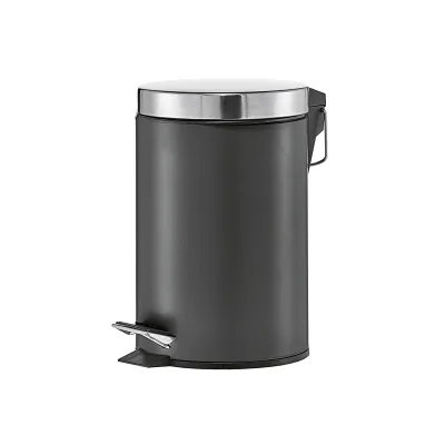 Treteimer 3l edel matt schw