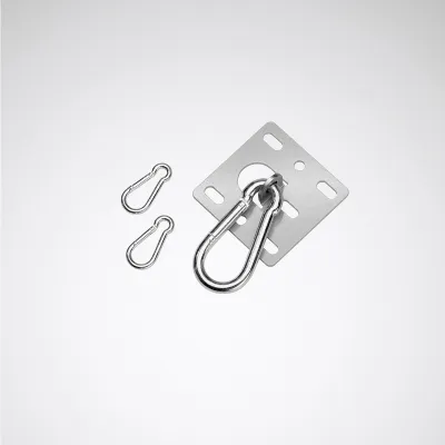 Trilux Befestigungssatz Ondo LED E 01K 6588700 | Deckenbefestigungsplatte für Hängeleuchten | 3 Karabinerhaken | Stahl
