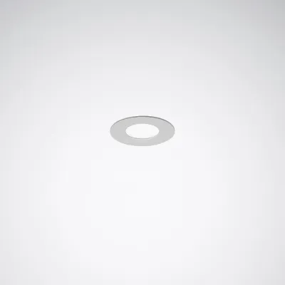 TRILUX LED Einbau-Downlight Aviella C01 | 7,3W | 450lm | 3000K | rund | IP44 | Aluminium weiß | Ø93mm | Einbaustrahler
