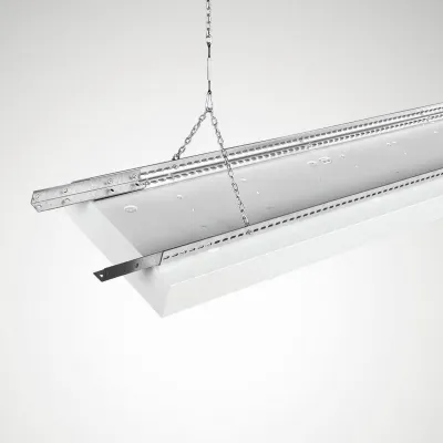 Trilux Kettenabhängung Actison H 5950200 | Aufhängesatz für LED-Leuchten | Gliederkette | ballwurfsichere Montage