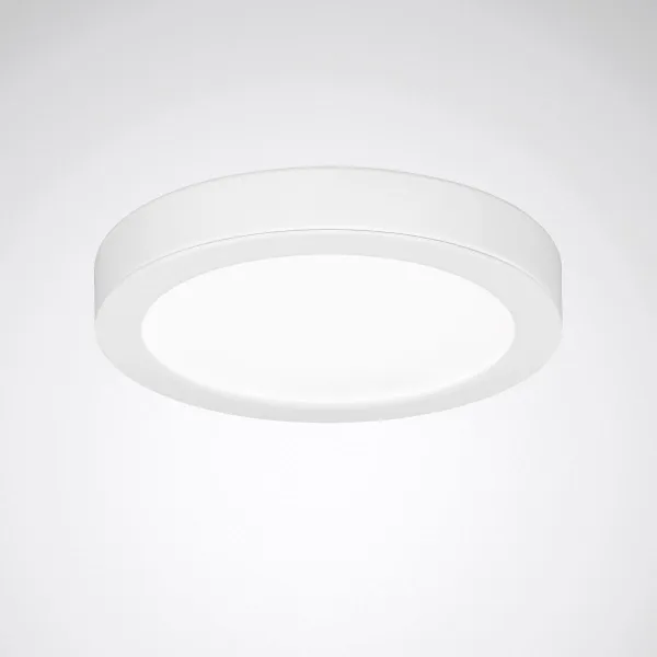TRILUX LED-Deckenleuchte Aviella D09 #7957851 | 30W 2750lm 4000K | DALI dimmbar | Ø300mm Aluminium weiß
