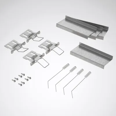 TRILUX Befestigungssatz ZBB/4 7514700 | für Siella G6-G8, Valineo G4 LED 625x625 mm | 4 Stück | 60x50x15 mm