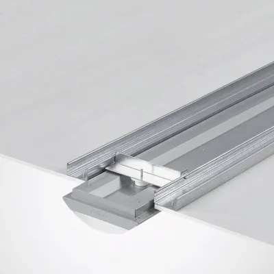 TRILUX Befestigungszubehör 03331 EB | Befestigungssatz für Leuchteneinbau | Stahl | 62x49x202 mm | 1 Paar