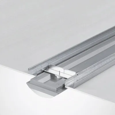 TRILUX Befestigungszubehör 03331 EB | Befestigungssatz für Leuchteneinbau | Stahl | 62x49x202 mm | 1 Paar