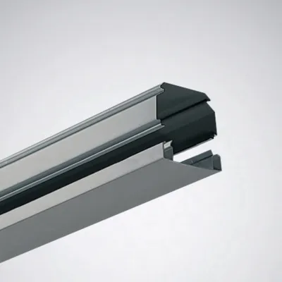 TRILUX Blindabdeckung 07650 BL IP50/64 L150 03 | E-Line LED-Lichtband Zubehör | PVC silbergrau | 1474x62x19 mm
