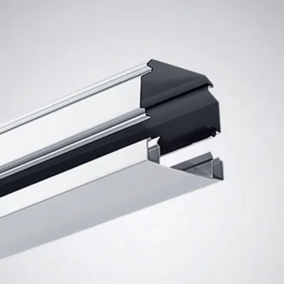 TRILUX Blindabdeckung 07650IP BL L150 01 | LED Lichtbandsystem E-Line 7651 Fix | 1474x62x19 mm | PVC | weiß