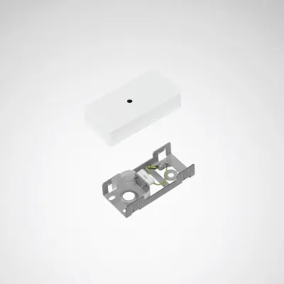 Trilux Deckenanschlussdose ZAR/01 7002300 | eckig | 133x67x31 mm | Kunststoff | weiß | für Deckenleuchten