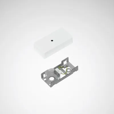 Trilux Deckenanschlussdose ZAR/01 7002300 | eckig | 133x67x31 mm | Kunststoff | weiß | für Deckenleuchten