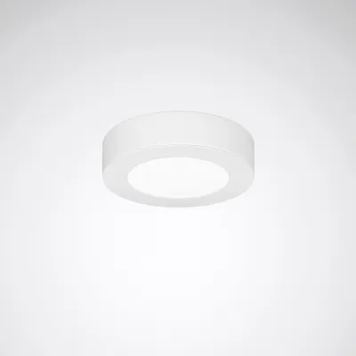 TRILUX LED-Deckenleuchte Aviella D05 | 15W | 1300lm | 3000K warmweiß | Ø180mm | Alu weiß | IP40 | nicht dimmbar