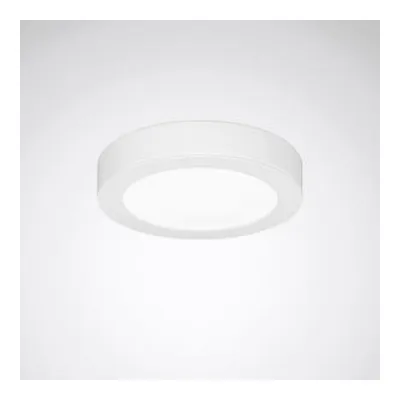 TRILUX LED-Deckenanbauleuchte Aviella D07 OA 24W | 1800lm | 3000K warmweiß | Ø240mm | Aluminium weiß