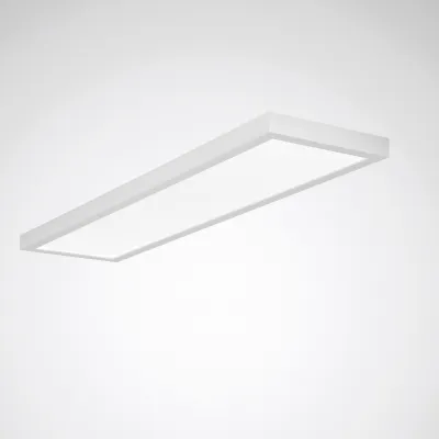 TRILUX LED-Deckenanbauleuchte Siella G5 D2 PW19 | 25-33W | 4000lm | 4000K | UGR<19 | 1213x313mm | alu weiß