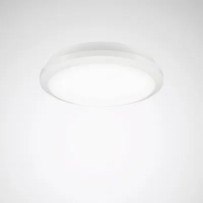 TRILUX LED-Feuchtraumleuchte 2345 G2 WD1 7790640 | rund | 19W | 2000lm | IP65 IK10 | 3000K/4000K | 300mm | weiß